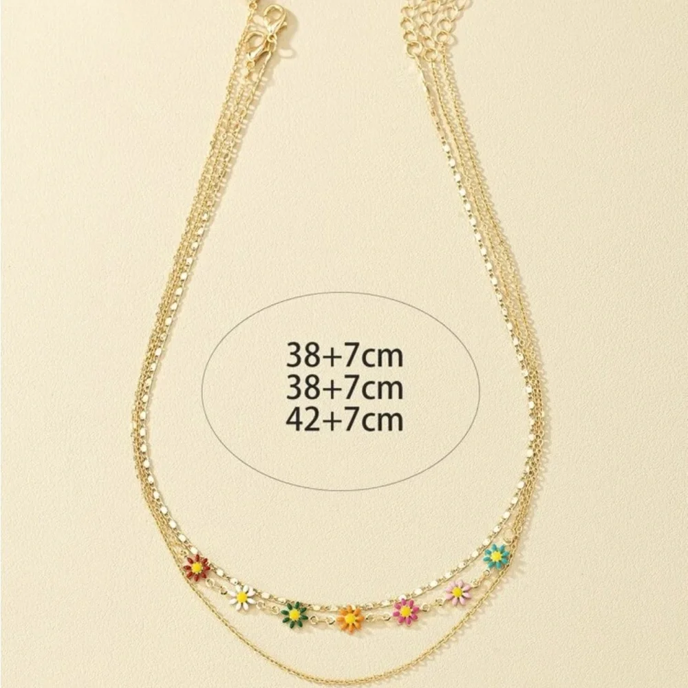 Floral Whimsy Necklace Set - Picture 2 of 7